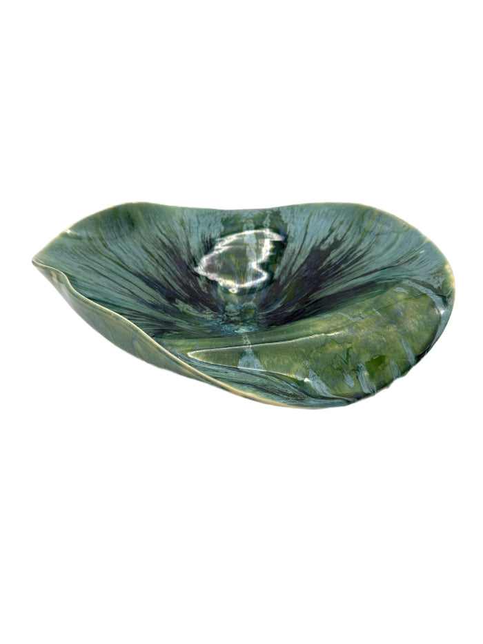 Large Altered Stoneware Platter