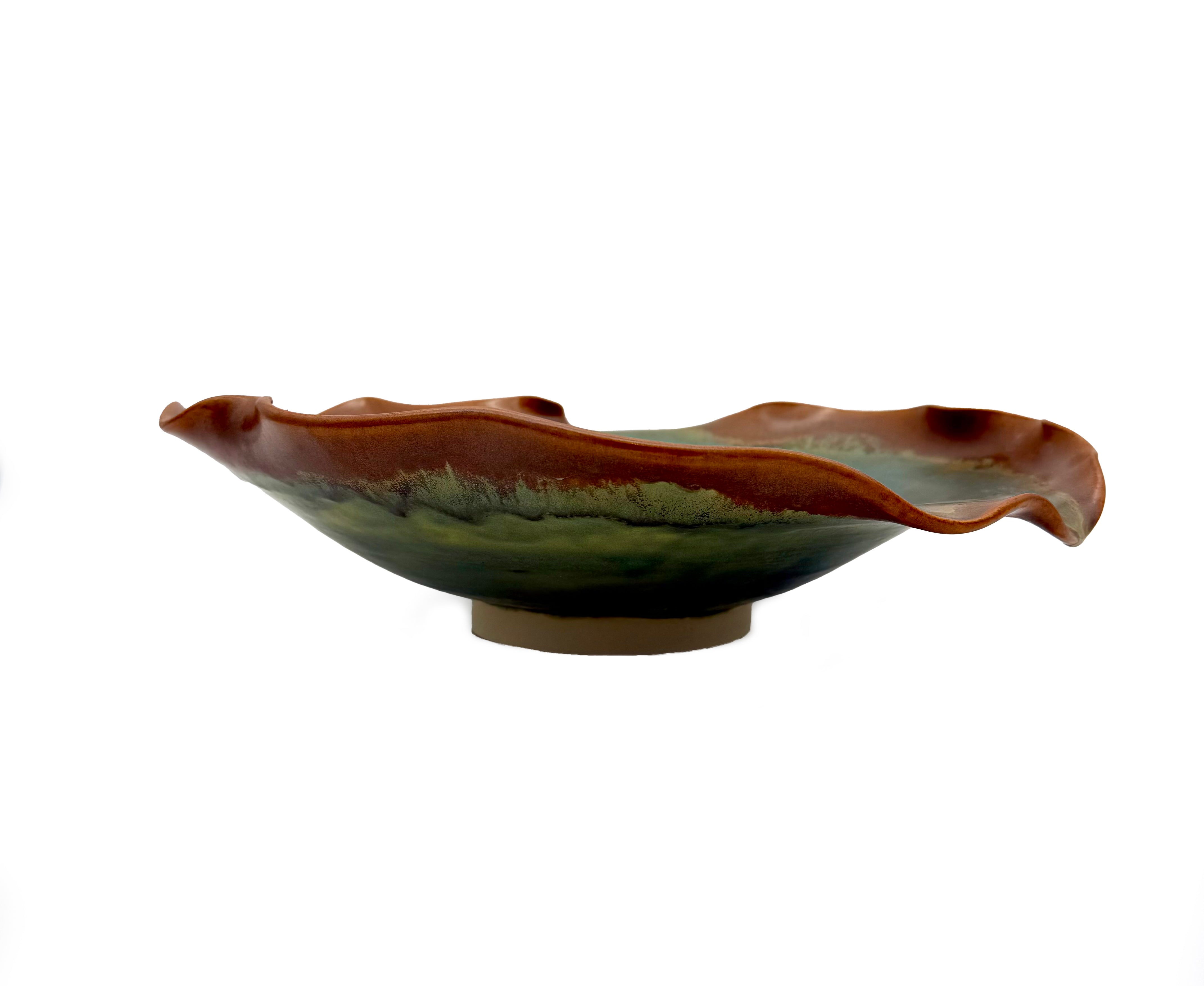 Altered Stoneware Platter